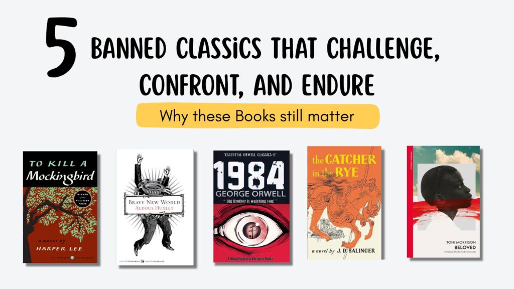 5 Banned Classics That Challenge, Confront, and Endure
