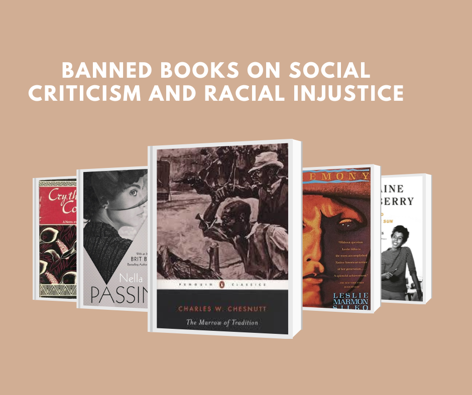 Banned Books on Social Criticism and Racial Injustice